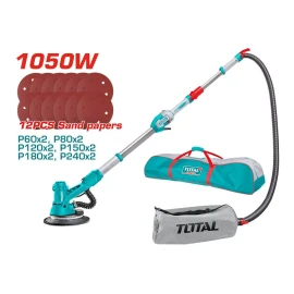 Шлифовальная машина для гипсокартона (удлинитель 1,9 м) 215 мм 1050 Вт TDWS105016