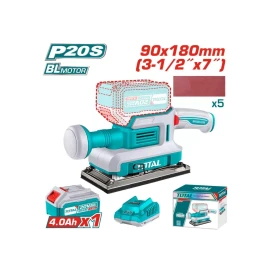 Орбитальная шлифовальная машина с аккумулятором 20 В TFSLI20311