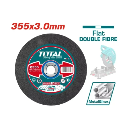 Абразивный отрезной диск по металлу 355х3х225.4 мм 