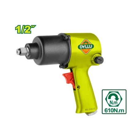 Пневмотическая гайковерт / 610Нм/ ﻿DTAT1512 1-2''