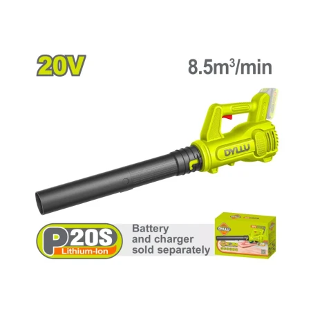 օդամղիչ մարտկոցային 20վ 8.5 մ³/ր dyllu dtblp520