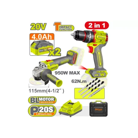 Մարտկոցային կոմբո DYLLU DTCK20273