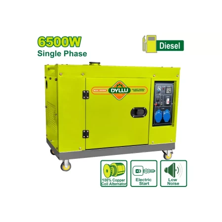 Անաղմուկ դիզելային գեներատոր DYLLU DTDG2A80 6500Վտ