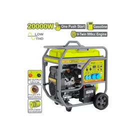 Бензиновый генератор (со стартером) 20000 Вт DTGEAA20V