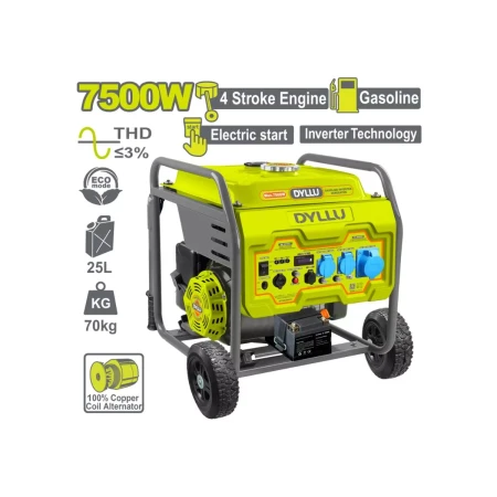Բենզինային գեներատոր ինվերտորային 7.5 կՎտ DYLLU DTGEAB11