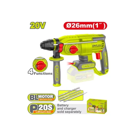 Перфоратор аккумуляторный DYLLU DTLM1526