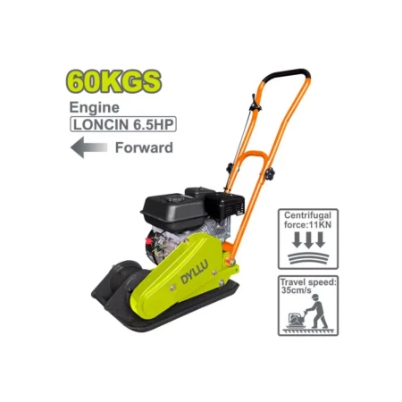 Бензиновая виброплита DYLLU DTPM3A060