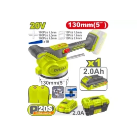 Аккумуляторная вибрационная машина для плитки DYLLU DTTVM1D128