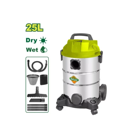 Пылесос 1200Вт  (корпус Пластик/нерж )  25л  DTVR4A25 