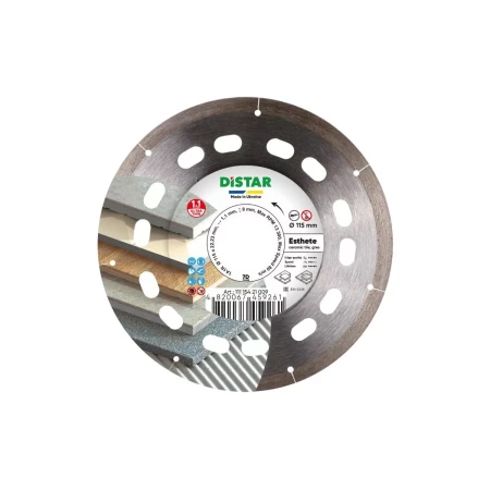 Алмазный диск отрезной 115 мм DISTAR Esthete 11115421009