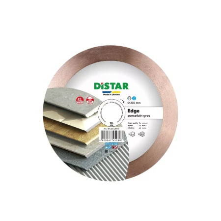 Диск алмазный отрезной 230 мм Edge Distar 11120421017