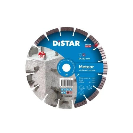 Алмазный диск Distar 1A1RSS 230 мм Meteor 12315055019