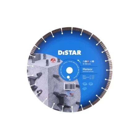 Алмазный диск 350 мм Distar Meteor 12385055024 
