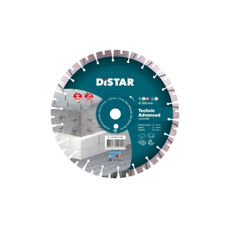 Алмазный диск 300 мм Distar Technic Advanced 14320347022