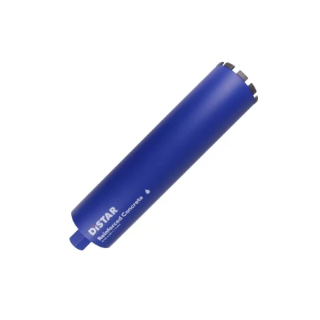 Алмазная коронка Distar DDS-W 122x450-10x1 1/4 UNC Reinforced Concrete 17903094090 Охлаждение с водой