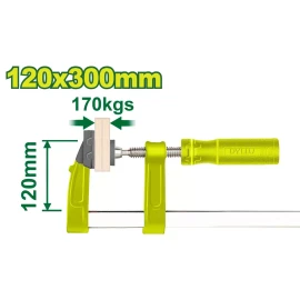 F Зажим с пластиковой ручкой 120x300 мм DTCP2121