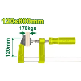 F Зажим с пластиковой ручкой 120x800 мм DTCP2125
