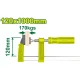 F Зажим с пластиковой ручкой 120x1000 мм DTCP2125