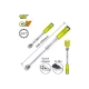 телескопический трещоточный ключ 1/2“  dully dtrw5212