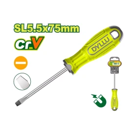 Плоская отвертка SL 5.5x75  мм DTSD1253