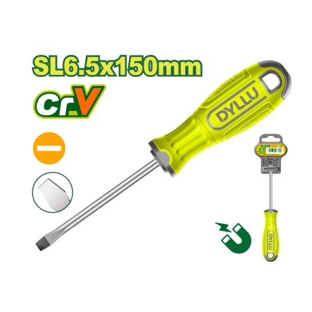 Плоская отвертка SL 6.5x150  мм DTSD1266