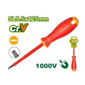 Диэлектрическая отвертка SL 5.5x125 мм DTSD7255