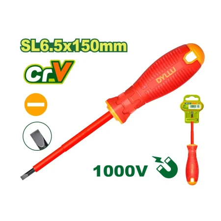 Диэлектрическая отвертка SL 6.5x150 мм DTSD7266