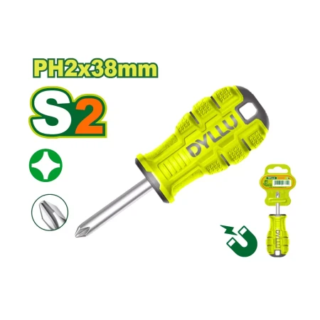 Крестообразный отвертка PH 2x38 мм DTSDB221