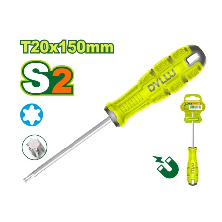 Звездообразный(torx) отвертка  T T20x150 мм DTSDD226