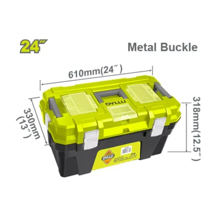 пластиковый ящик для инструментов 24“  dully dttb3324