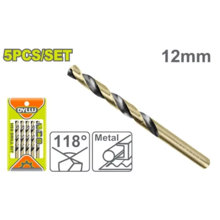 сверло из быстрорежущей стали dyllu dttd89120