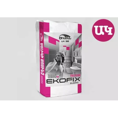 клей для плитки ekofix elastic бк 25 кг