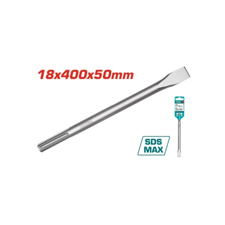 Плоское Долото 18X400X50 мм - SDS - MAX Тотал TAC15221822
