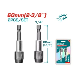 держатель бит отвертки с выталкивателем 60 мм