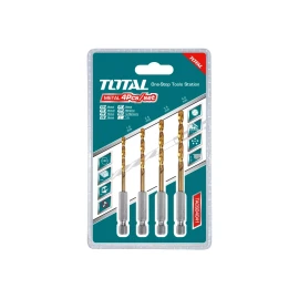 Набор спиральных сверл HSS 4 шт. Тотал TACSD4041