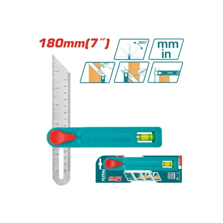 Угломер 150мм Тотал TAHS181511
