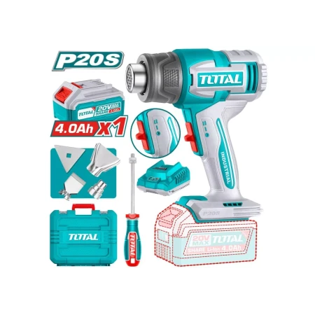 аккумуляторный термофен  total tbli20065