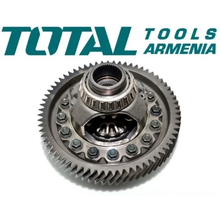 вал промежуточной шестерни в сборе (шестерня) (для дрели tg111165) тотал tg111165-sp-28