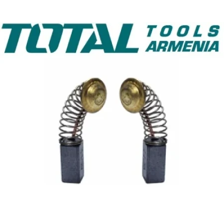 угольные щетки для (перфоратор  th110286)  6,5x7,5x12,5 тотал th110286-sp-81