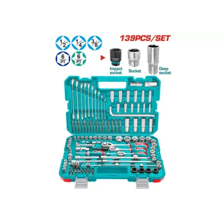 набор комбинированных инструментов из 139 предметов