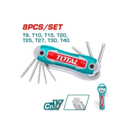 набор torx ключей складной 8 шт.