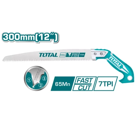 Ножовка 7 зубов на дюйм Тотал THT51130026
