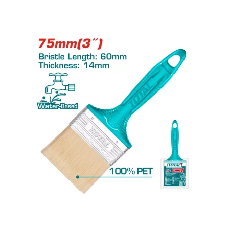 кисть малярная 3 дюймов тотал tht840306