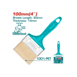 кисть малярная 4 дюймов тотал tht840406