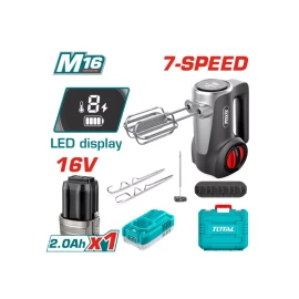 Беспроводной ручной миксер 125 Вт 16 В