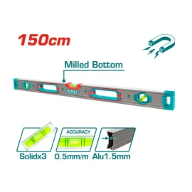 уровень с мощными магнитами 1500 мм