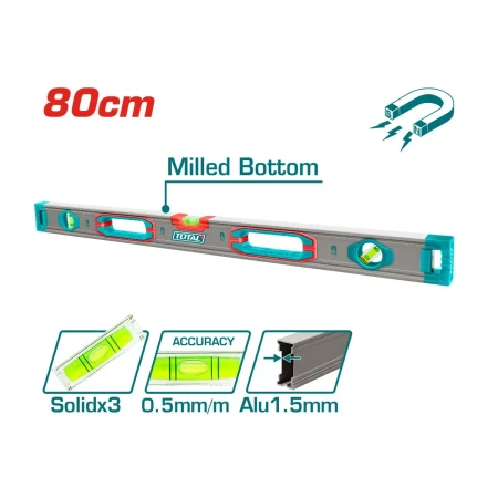 уровень с мощными магнитами 800 мм