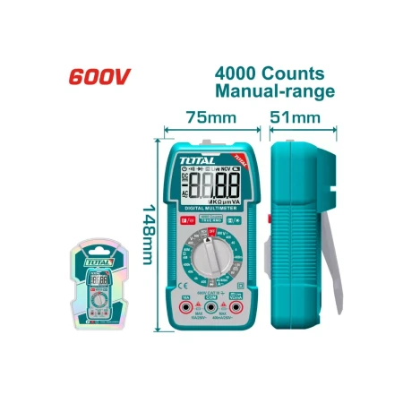 Мультиметр цифровой 600В