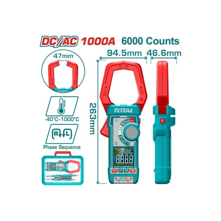 Токоизмерительные клещи постоянного/переменного тока