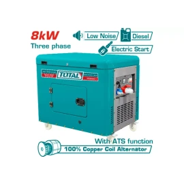 Дизельный генератор (стартер) Бесшумный  8000 Вт